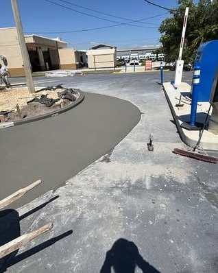 Concrete Parking Lot Installation in Apex, NC