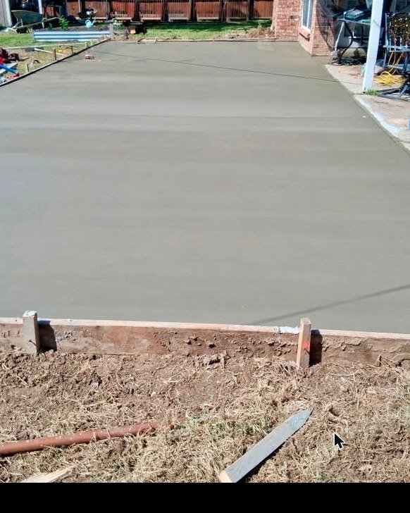 Concrete Patio Installation in Apex, NC