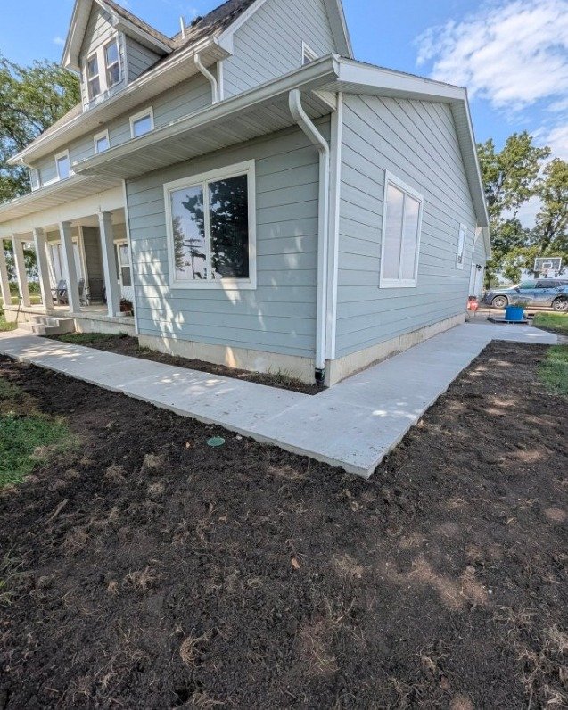 Concrete Sidewalk Installation in Apex, NC