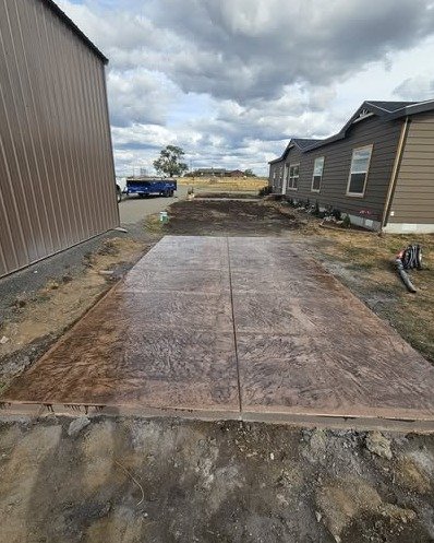 Custom Stamped Concrete in Apex, NC
