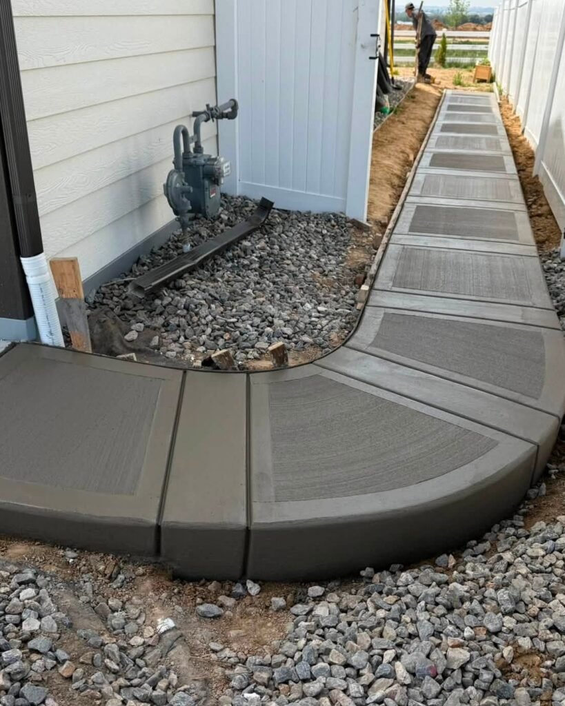 Decorative Concrete Finish in Apex, NC