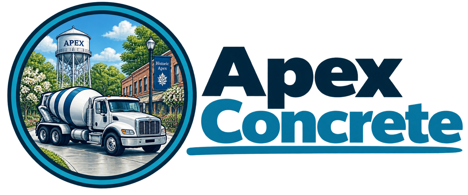 Apex Concrete logo