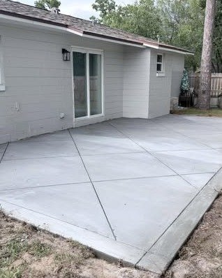 Residential concrete flooring installed in Apex, NC
