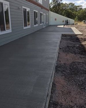 Residential concrete footing work completed in Apex, NC
