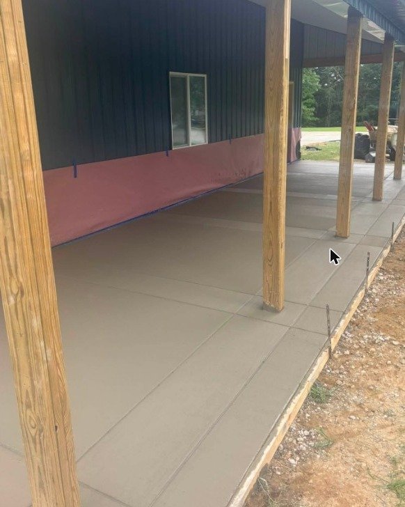 Residential Concrete Patio in Apex, NC